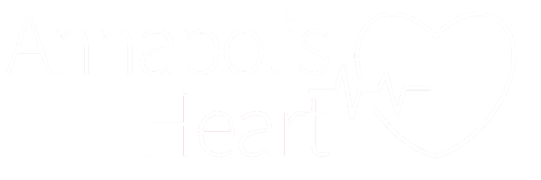 Annapolis Heart white logo.